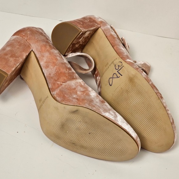 Mark Fisher Pink Suede Barbie core Heels Size 8 - Picture 8 of 9